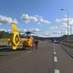 24.08.2025. Suchedniów. Wypadek / Fot. PSP Skarżysko-Kamienna