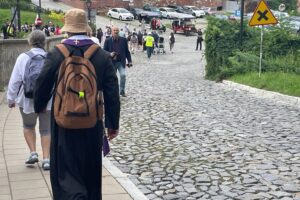 04.08.2025. Sandomierz. Pielgrzymka na Jasną Górę / Fot. Grażyna Szlęzak - Radio Kielce