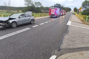 01.08.2025. Orzelec Mały. Wypadek / Fot. Policja