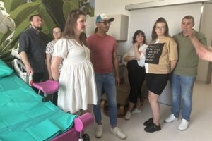 01.08.2025. Kielce. Wojewódzki Szpital Zespolony. Spotkanie z cyklu „Dzień z położną” / Fot. Iwona Murawska-Bujnowicz - Radio Kielce