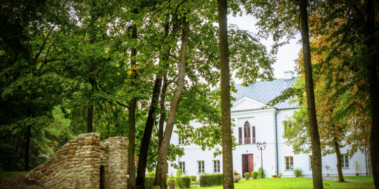 Wiśniowa. Park oraz Pałac Kołłątajów w Wiśniowej / Fot. staszow.pl
