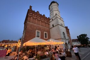 Sandomierz. Turyści / Fot. Grażyna Szlęzak - Radio Kielce