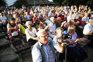 17.08.2025. Ciekoty. Dożynki gminy Masłów / Fot. Wiktor Taszłow - Radio Kielce