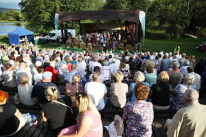 17.08.2025. Ciekoty. Dożynki gminy Masłów / Fot. Wiktor Taszłow - Radio Kielce