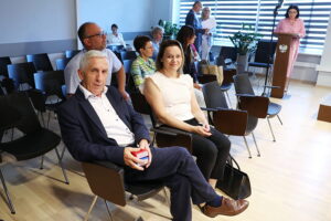 21.08.2025. Kielce. Świętokrzyski Urząd Wojewódzki w Kielcach. Podpisanie umów z samorządami na dofinansowanie do usuwania skutków klęsk żywiołowych / Fot. Wiktor Taszłow - Radio Kielce