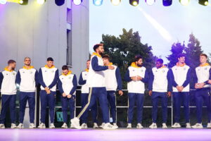 25.08.2025. Kielce. Prezentacja Industrii Kielce / Fot. Wiktor Taszłow – Radio Kielce