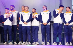 25.08.2025. Kielce. Prezentacja Industrii Kielce / Fot. Wiktor Taszłow – Radio Kielce