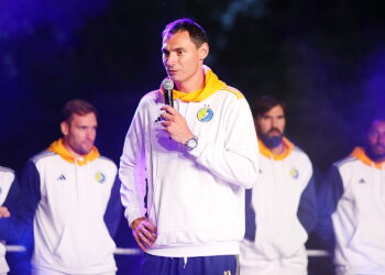 25.08.2025. Kielce. Prezentacja Industrii Kielce / Fot. Wiktor Taszłow – Radio Kielce