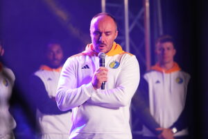 25.08.2025. Kielce. Prezentacja Industrii Kielce / Fot. Wiktor Taszłow – Radio Kielce