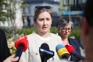26.05.2025. Kielce. Konferencja Koalicji Obywatelskiej / Fot. Wiktor Taszłow - Radio Kielce