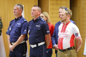 26.08.2025. Kielce. IPN. Konferencja na temat V Rajdu rowerowego z Kielc na Westerplatte oraz innych działań związanych z upamiętnieniem Westerplatczyków / Fot. Wiktor Taszłow - Radio Kielce