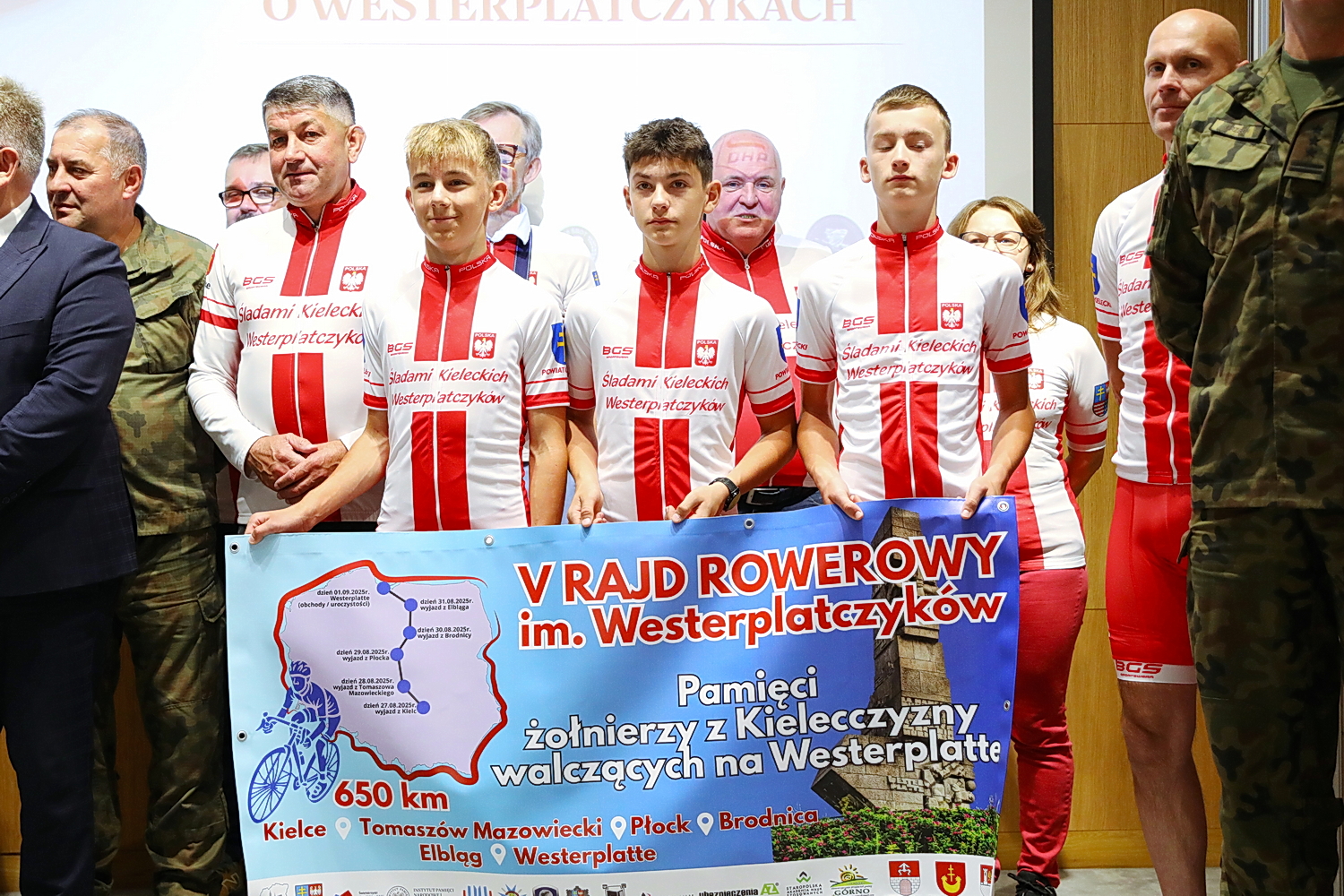 Rajd rowerowy upamiętni kieleckich obrońców Westerplatte - Radio Kielce 26.08.2025. Kielce. IPN. Konferencja na temat V Rajdu rowerowego z Kielc na Westerplatte oraz innych działań związanych z upamiętnieniem Westerplatczyków / Fot. Wiktor Taszłow - Radio Kielce