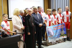 26.08.2025. Kielce. IPN. Konferencja na temat V Rajdu rowerowego z Kielc na Westerplatte oraz innych działań związanych z upamiętnieniem Westerplatczyków / Fot. Wiktor Taszłow - Radio Kielce