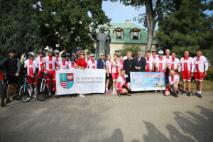 27.08.2025. Kielce. V Rajd Rowerowy z Kielc na Westerplatte / Fot. Wiktor Taszłow - Radio Kielce