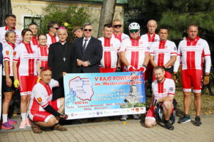 27.08.2025. Kielce. V Rajd Rowerowy z Kielc na Westerplatte / Fot. Wiktor Taszłow - Radio Kielce