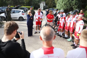 27.08.2025. Kielce. V Rajd Rowerowy z Kielc na Westerplatte / Fot. Wiktor Taszłow - Radio Kielce