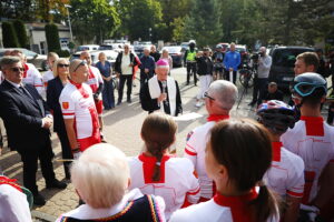 27.08.2025. Kielce. V Rajd Rowerowy z Kielc na Westerplatte / Fot. Wiktor Taszłow - Radio Kielce