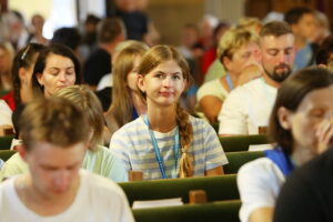 07.08.2025. Lisów. Piesza pielgrzymka na Jasną Górę / Fot. Wiktor Taszłow - Radio Kielce