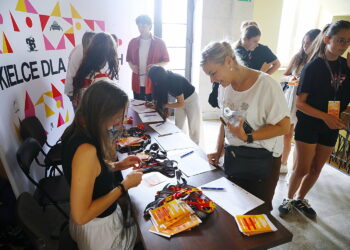 08.08.2025. Kielce. Ogólnopolski Dzień Młodzieży / Fot. Wiktor Taszłow - Radio Kielce