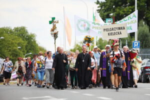 08.08.2025. Kielce. 44. Kielecka Piesza Pielgrzymka na Jasną Górę / Fot. Wiktor Taszłow - Radio Kielce