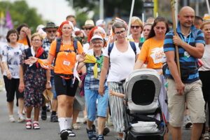 08.08.2025. Kielce. 44. Kielecka Piesza Pielgrzymka na Jasną Górę / Fot. Wiktor Taszłow - Radio Kielce