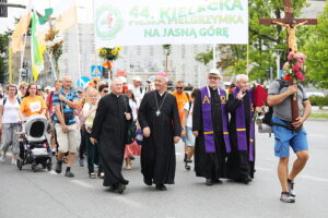 08.08.2025. Kielce. 44. Kielecka Piesza Pielgrzymka na Jasną Górę / Fot. Wiktor Taszłow - Radio Kielce