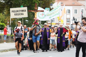 08.08.2025. Kielce. 44. Kielecka Piesza Pielgrzymka na Jasną Górę / Fot. Wiktor Taszłow - Radio Kielce