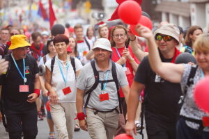 08.08.2025. Kielce. 44. Kielecka Piesza Pielgrzymka na Jasną Górę / Fot. Wiktor Taszłow - Radio Kielce