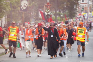 08.08.2025. Kielce. 44. Kielecka Piesza Pielgrzymka na Jasną Górę / Fot. Wiktor Taszłow - Radio Kielce