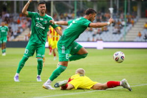 08.08.2025. Kielce. Mecz 4. kolejki PKO BP Ekstraklasy Korona Kielce - Radomiak Radom / Fot. Wiktor Taszłow - Radio Kielce