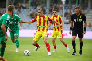 08.08.2025. Kielce. Mecz 4. kolejki PKO BP Ekstraklasy Korona Kielce - Radomiak Radom / Fot. Wiktor Taszłow - Radio Kielce