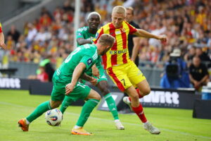 08.08.2025. Kielce. Mecz 4. kolejki PKO BP Ekstraklasy Korona Kielce - Radomiak Radom / Fot. Wiktor Taszłow - Radio Kielce