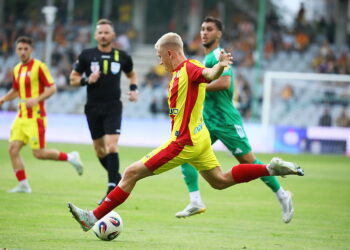 08.08.2025. Kielce. Mecz 4. kolejki PKO BP Ekstraklasy Korona Kielce - Radomiak Radom / Fot. Wiktor Taszłow - Radio Kielce