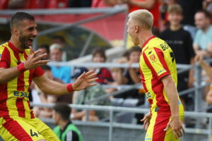 08.08.2025. Kielce. Mecz 4. kolejki PKO BP Ekstraklasy Korona Kielce - Radomiak Radom / Fot. Wiktor Taszłow - Radio Kielce