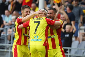 08.08.2025. Kielce. Mecz 4. kolejki PKO BP Ekstraklasy Korona Kielce - Radomiak Radom / Fot. Wiktor Taszłow - Radio Kielce