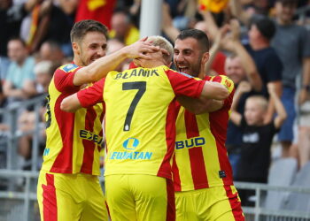 08.08.2025. Kielce. Mecz 4. kolejki PKO BP Ekstraklasy Korona Kielce - Radomiak Radom / Fot. Wiktor Taszłow - Radio Kielce