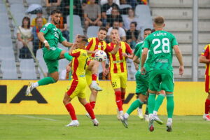 08.08.2025. Kielce. Mecz 4. kolejki PKO BP Ekstraklasy Korona Kielce - Radomiak Radom / Fot. Wiktor Taszłow - Radio Kielce