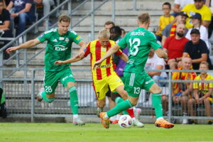 08.08.2025. Kielce. Mecz 4. kolejki PKO BP Ekstraklasy Korona Kielce - Radomiak Radom / Fot. Wiktor Taszłow - Radio Kielce