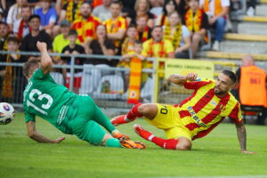 08.08.2025. Kielce. Mecz 4. kolejki PKO BP Ekstraklasy Korona Kielce - Radomiak Radom / Fot. Wiktor Taszłow - Radio Kielce