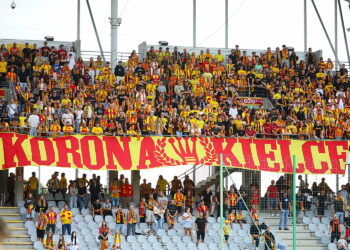 08.08.2025. Kielce. Mecz 4. kolejki PKO BP Ekstraklasy Korona Kielce - Radomiak Radom / Fot. Wiktor Taszłow - Radio Kielce