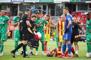08.08.2025. Kielce. Mecz 4. kolejki PKO BP Ekstraklasy Korona Kielce - Radomiak Radom / Fot. Wiktor Taszłow - Radio Kielce