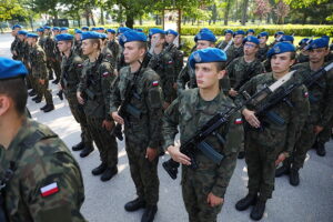 09.08.2025. Kielce. Przysięga Wojskowa w CPdMZ / Fot. Wiktor Taszłow - Radio Kielce