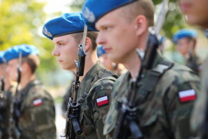 09.08.2025. Kielce. Przysięga Wojskowa w CPdMZ / Fot. Wiktor Taszłow - Radio Kielce