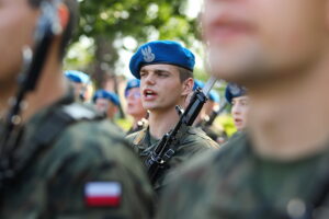 09.08.2025. Kielce. Przysięga Wojskowa w CPdMZ / Fot. Wiktor Taszłow - Radio Kielce