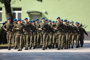 09.08.2025. Kielce. Przysięga Wojskowa w CPdMZ / Fot. Wiktor Taszłow - Radio Kielce
