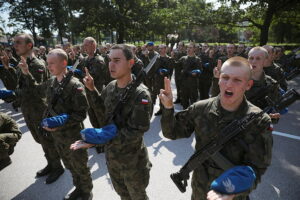 09.08.2025. Kielce. Przysięga Wojskowa w CPdMZ / Fot. Wiktor Taszłow - Radio Kielce