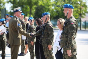 09.08.2025. Kielce. Przysięga Wojskowa w CPdMZ / Fot. Wiktor Taszłow - Radio Kielce