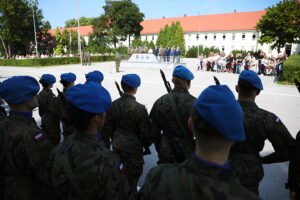 09.08.2025. Kielce. Przysięga Wojskowa w CPdMZ / Fot. Wiktor Taszłow - Radio Kielce