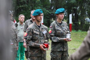 10.08.2025. Mzurowa gmina Sobków. Cmentarz wojskowy z czasów Pierwszej Wojny Swiatowej / Fot. Wiktor Taszłow - Radio Kielce