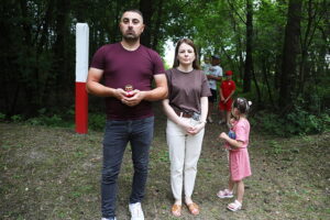 10.08.2025. Mzurowa gmina Sobków. Cmentarz wojskowy z czasów Pierwszej Wojny Swiatowej / Fot. Wiktor Taszłow - Radio Kielce
